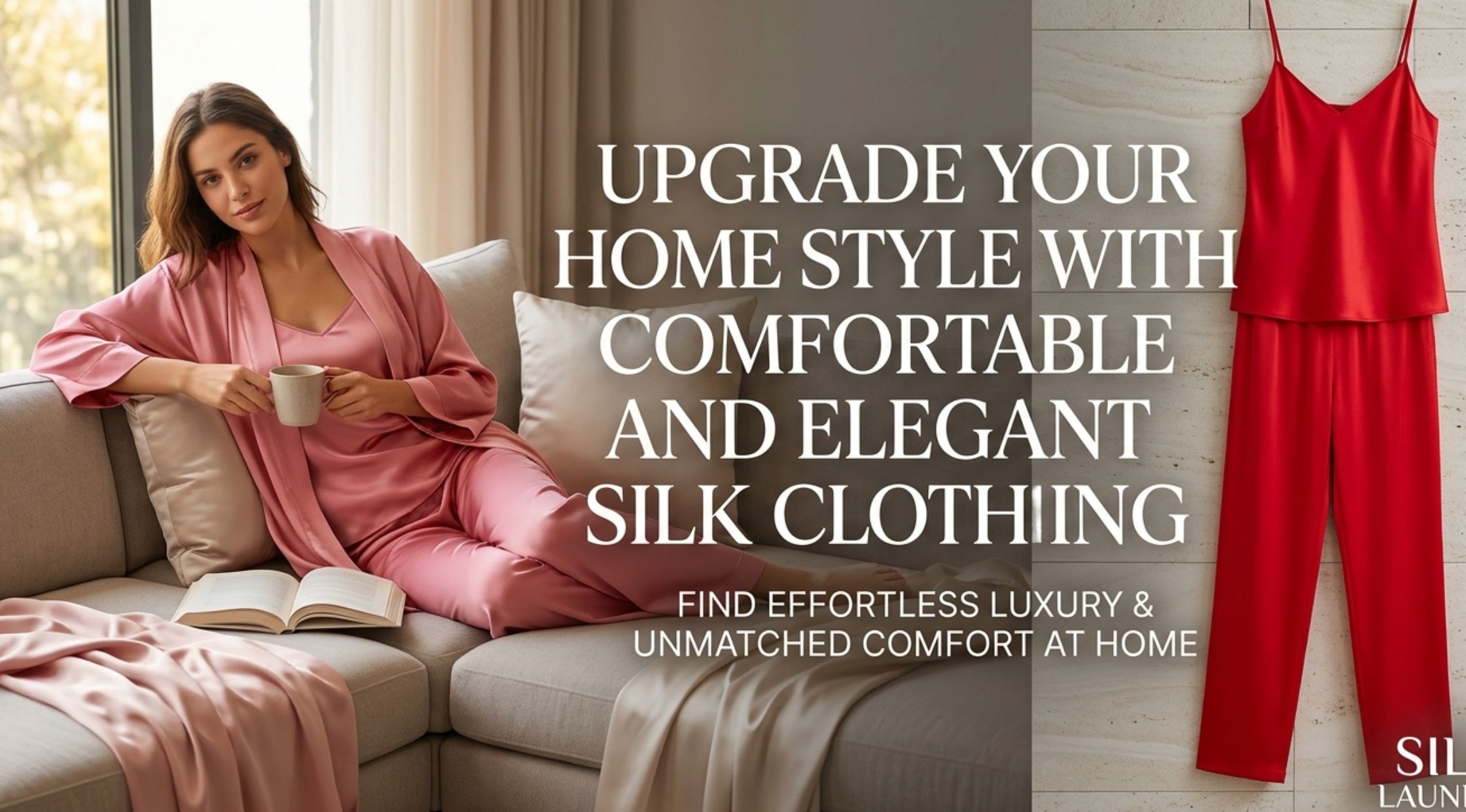 How to Upgrade Your Home Style with Comfortable and Elegant Silk Clothing