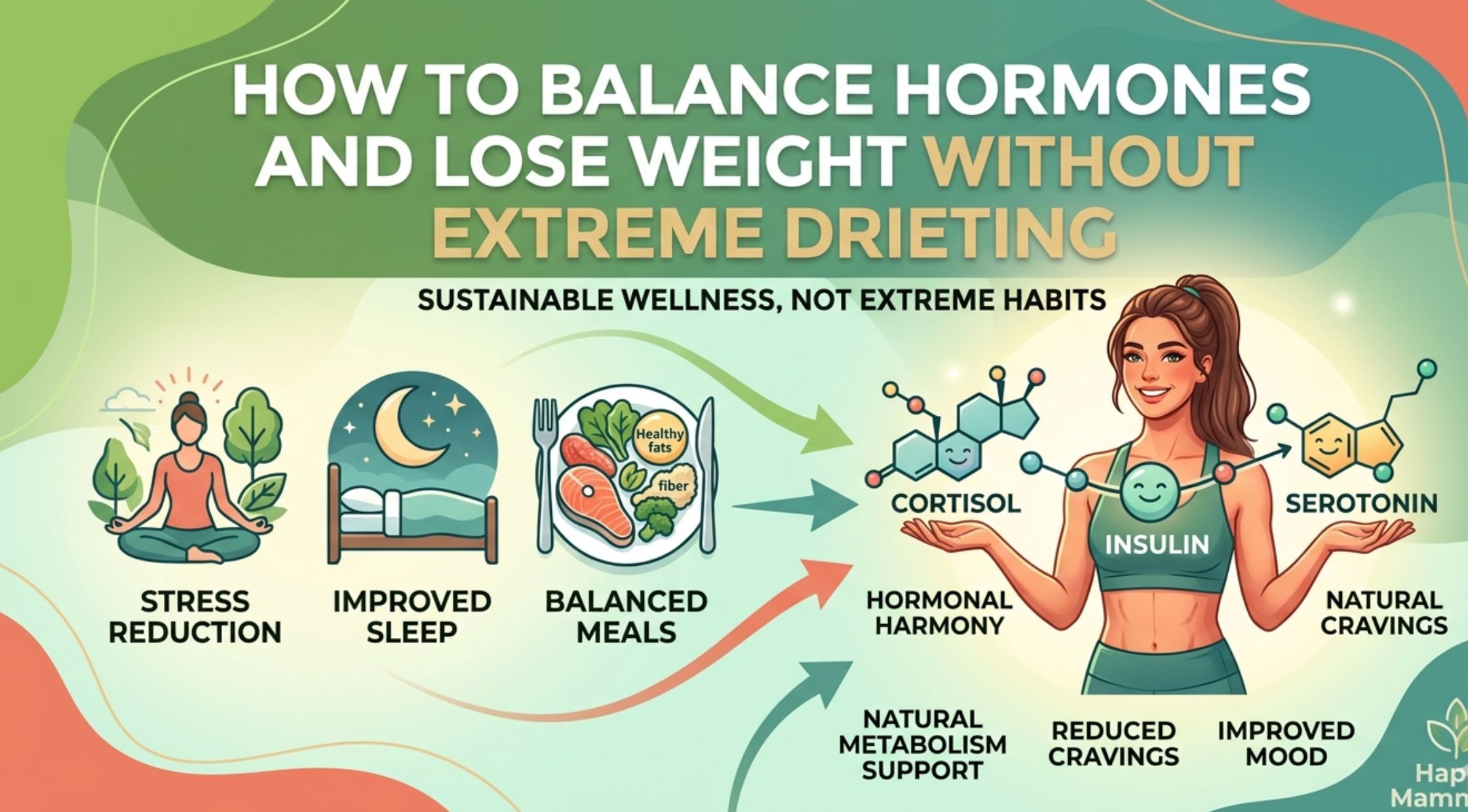How to Balance Hormones and Lose Weight Without Extreme Dieting