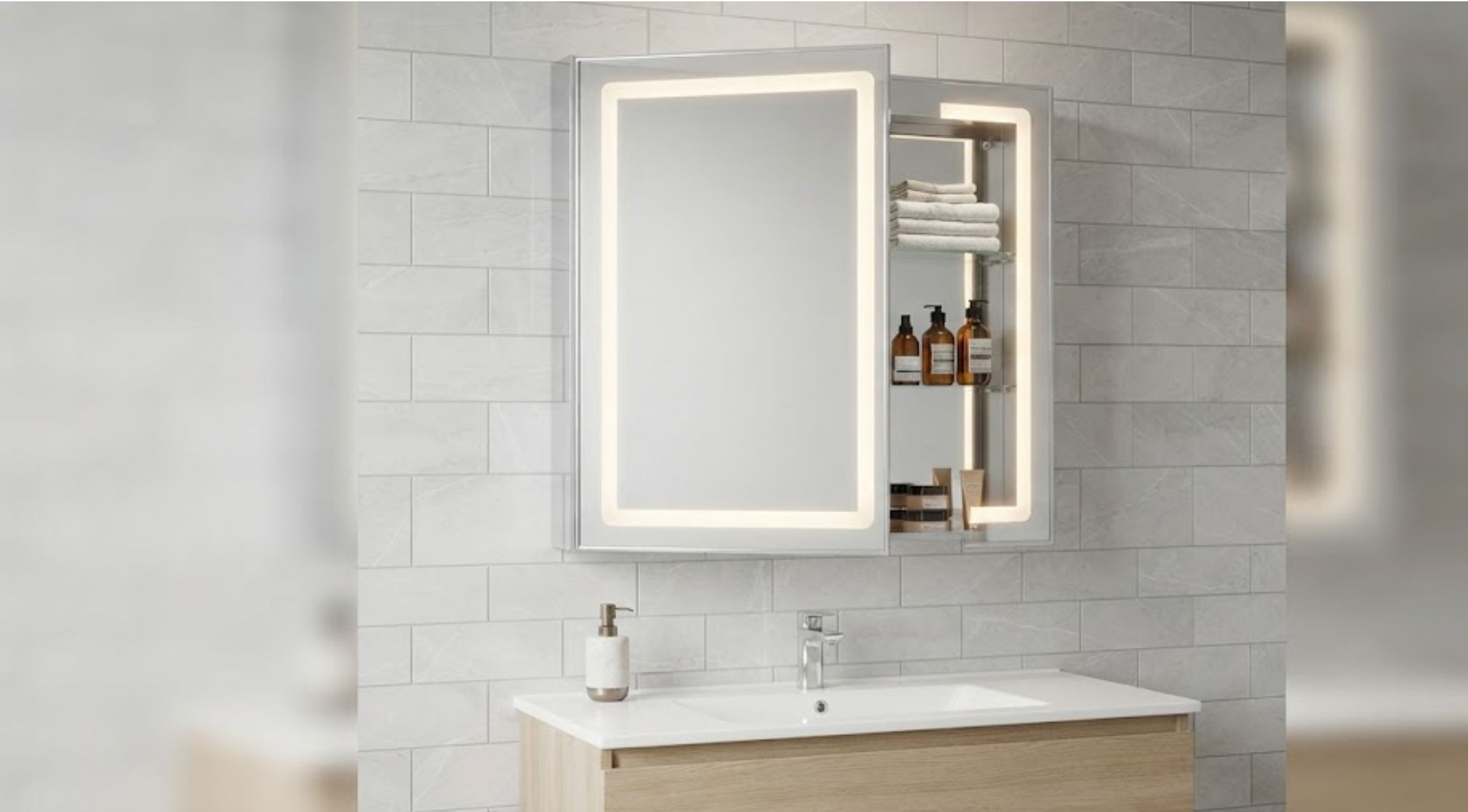 How to Choose the Best LED Mirror Medicine Cabinet for Your Bathroom