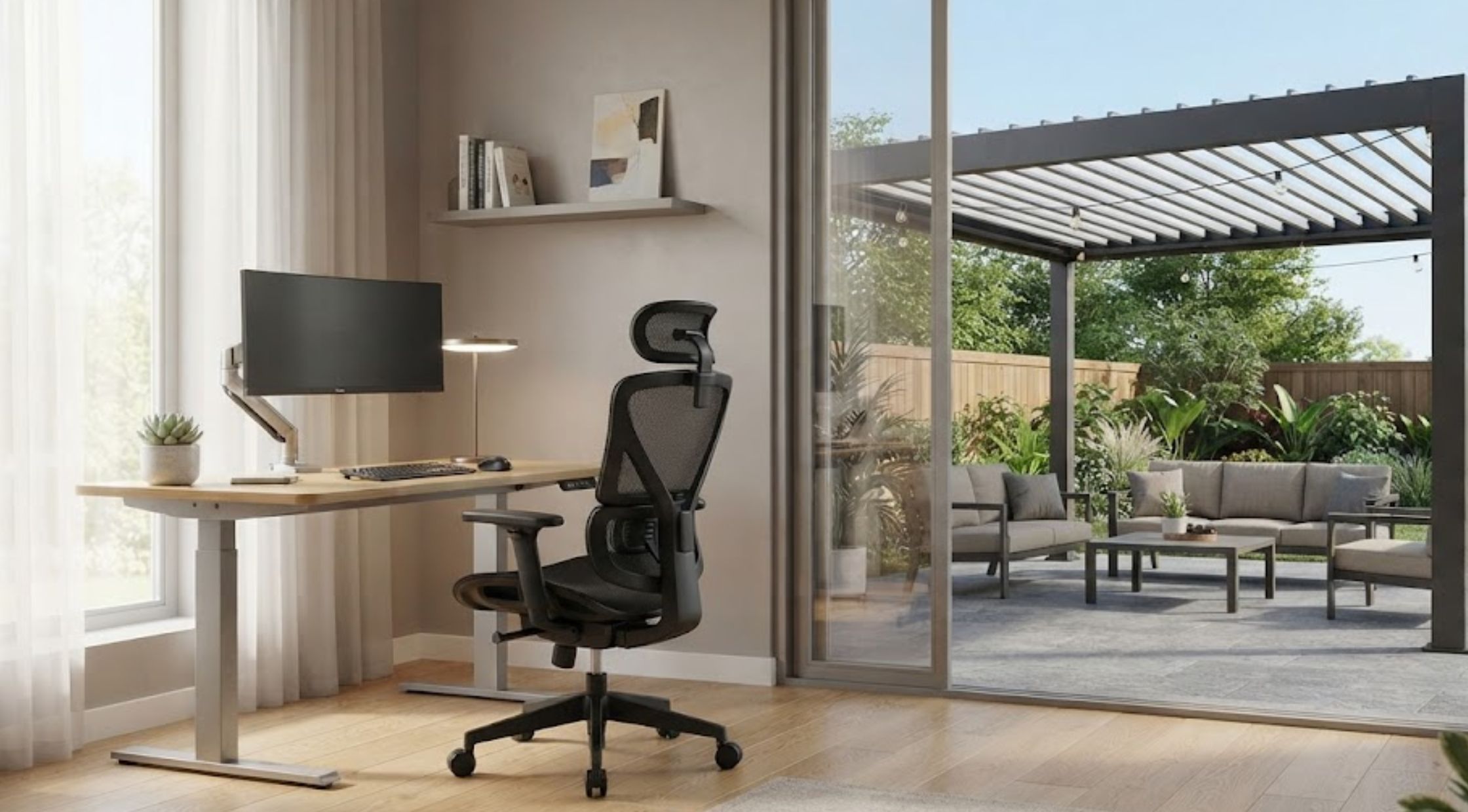 How to Create a Comfortable Home Workspace with Adjustable Furniture and Smart Outdoor Solutions